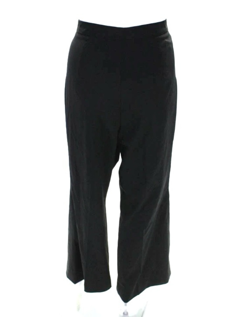 Marlowe Black Wool Women’s Trouser Pants Size 10 Made in Italy - Picture 3 of 7